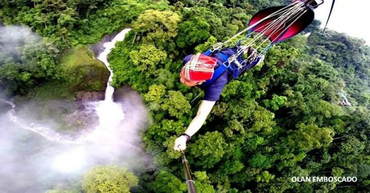 7 falls zipline